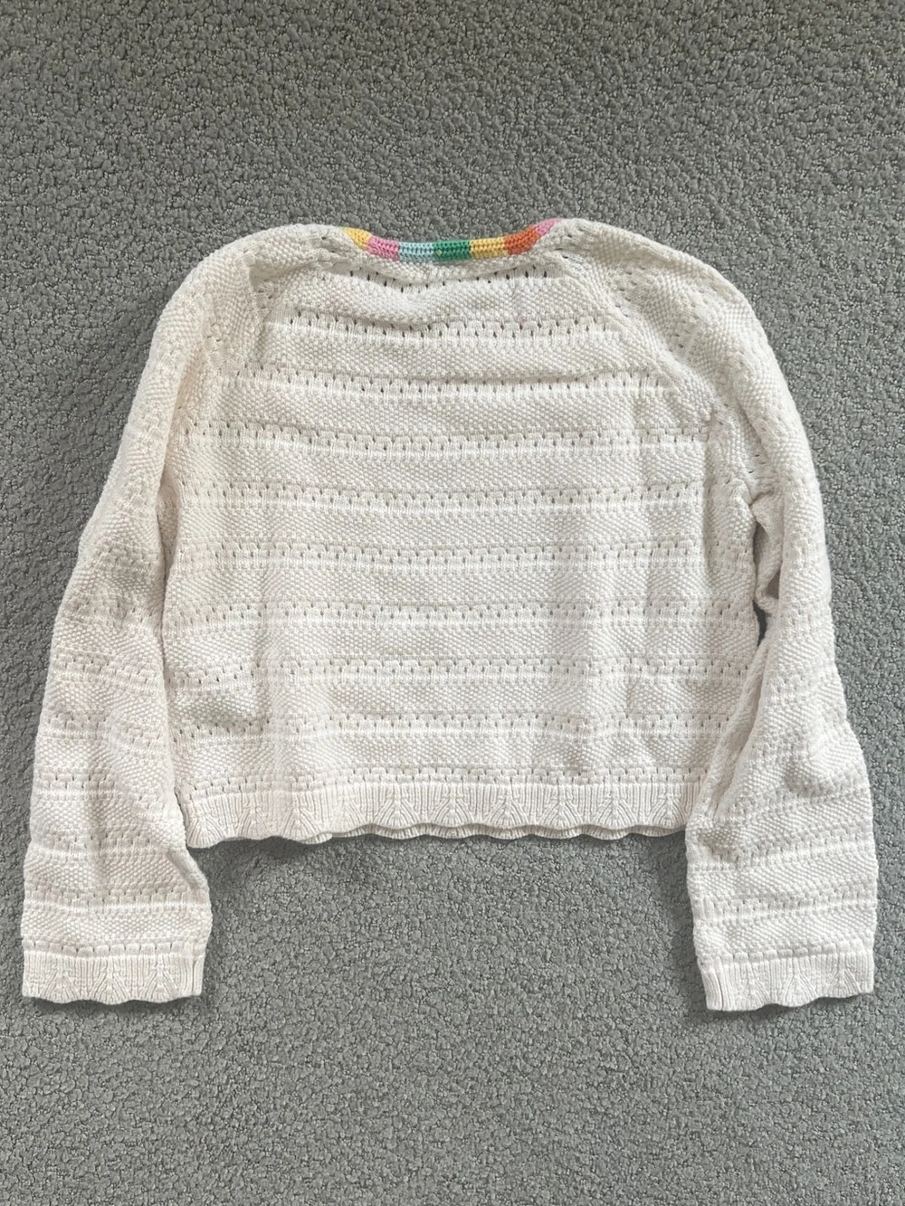 OLD NAVY Kids Girls Crochet Knit Sweater size 10